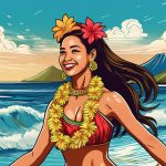 hula dancer at hawaiian luaus