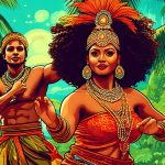 Samoan Siva dance performed at Hawaiian Luaus